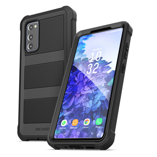 Encased Falcon Shield Case Samsung Galaxy S20 FE - Black