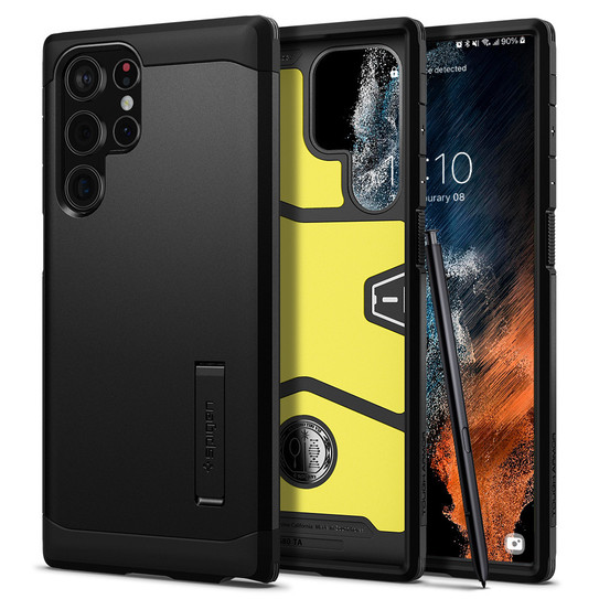 Spigen Tough Armor Case Samsung Galaxy S22 Ultra - Black