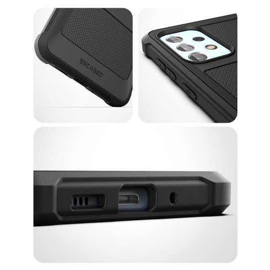 Encased Falcon Case Samsung Galaxy A73 5G - Black