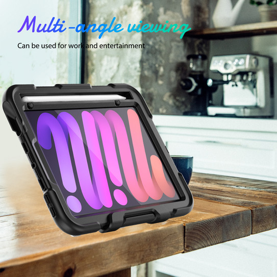Krakatoo Armor Case iPad Mini 6th Gen 8.3" 2021 - Black Krakatoo Armor Case iPad Mini 6th Gen 8.3" 2021 - Black