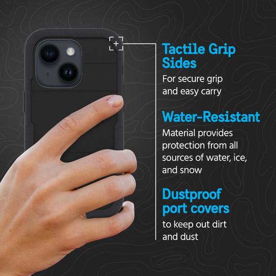 Pelican Voyager Magsafe Case iPhone 14 - Black