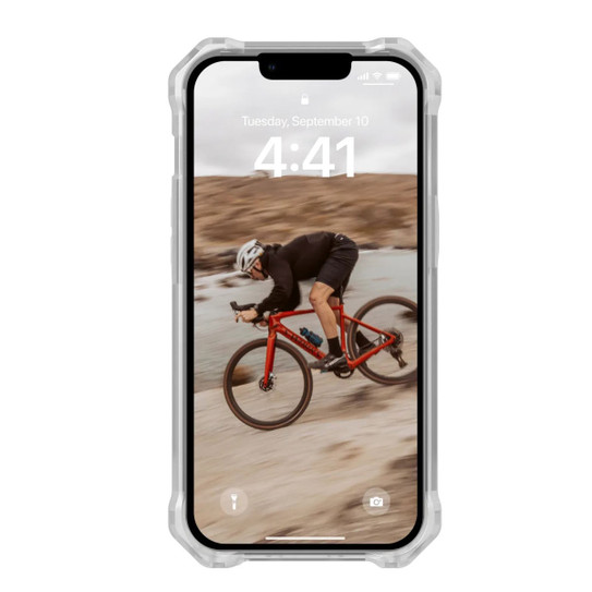 UAG Essential Armor MagSafe Case iPhone 16e/14/13 - Frosted Ice
