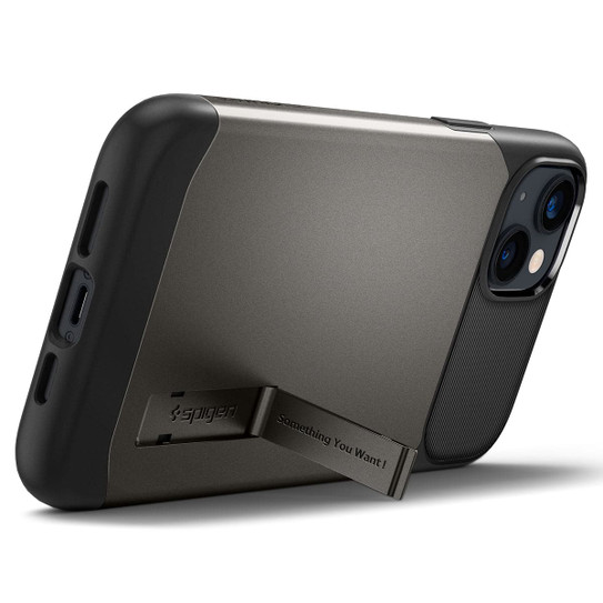 Spigen Slim Armor Mag Case iPhone 14 - Gunmetal