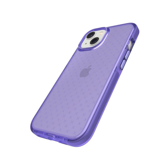 Tech21 Evo Check Case iPhone 14 - Wondrous Purple