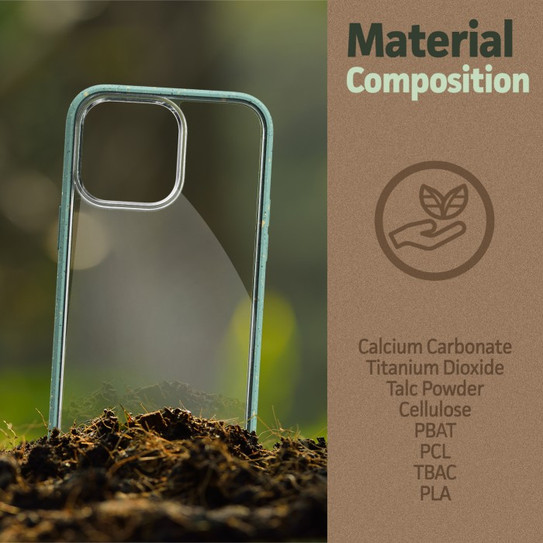 Encased BioClear Case iPhone 14 Pro Max - Sage