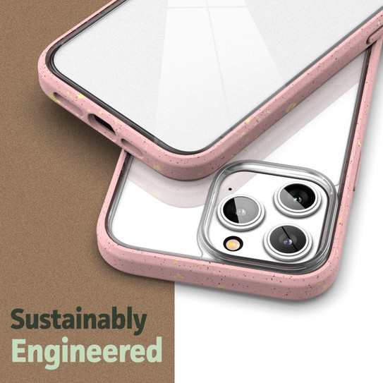 Encased BioClear Case iPhone 14 Pro Max - Pink