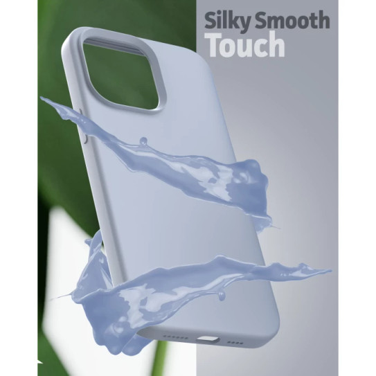 Encased Silicone Case iPhone 14 Pro with Neck and Wrist Strap - Lavender