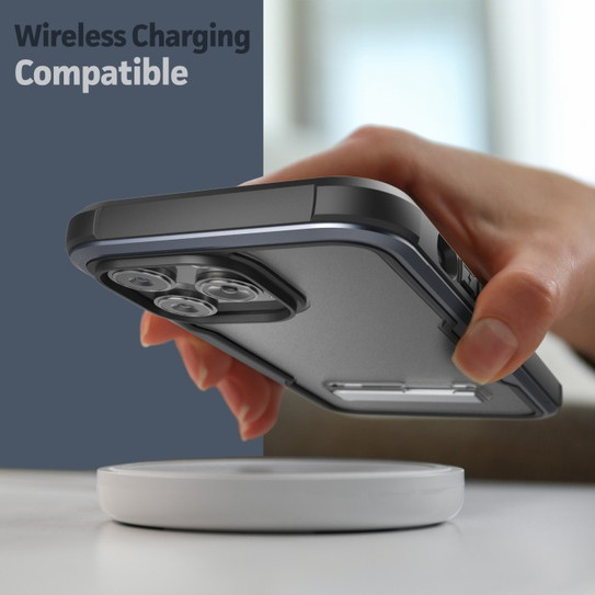 Encased Exos Armor Case with Screen Protector iPhone 14 Pro - Blue