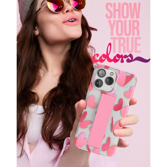 Encased Loop Case with Screen Protector iPhone 14 Pro - Heart Butterfly