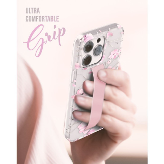 Encased Loop Case with Screen Protector iPhone 14 Pro Max - Pink Flowers