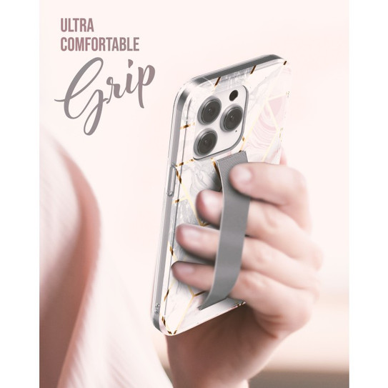 Encased Loop Case with Screen Protector iPhone 14 Pro Max - White Marble