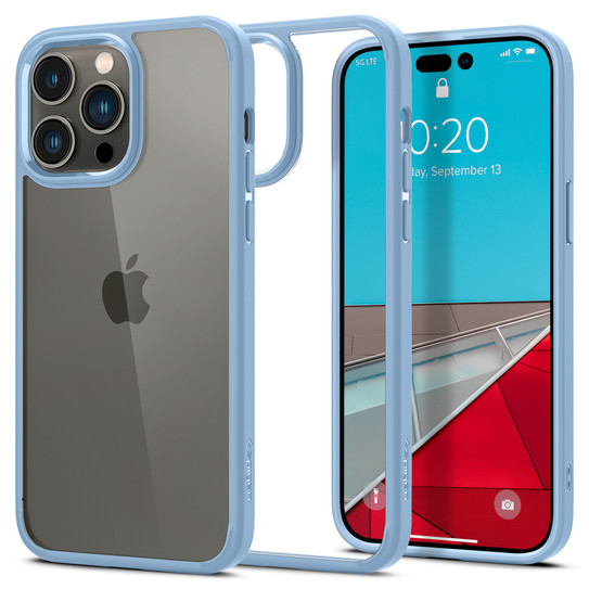 Spigen Ultra Hybrid Case iPhone 14 Pro - Sierra Blue