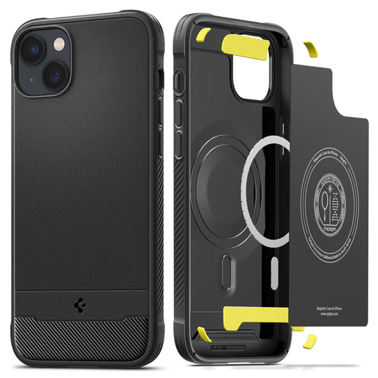 Spigen Rugged Armor MagFit Case iPhone 14 Plus - Black