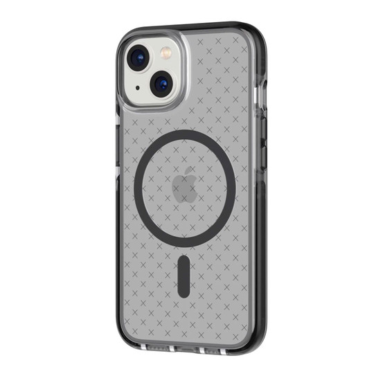 Tech21 Evo Check MagSafe Case iPhone 14 - Smokey/Black