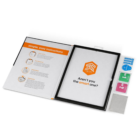 STM Glass Screen Protector Microsoft Surface Pro X/8/9 - Clear