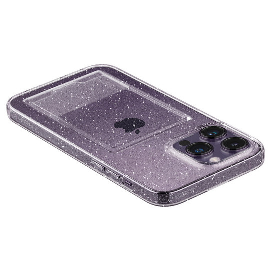 Spigen Crystal Slot Glitter Case iPhone 14 Pro - Crystal Quartz