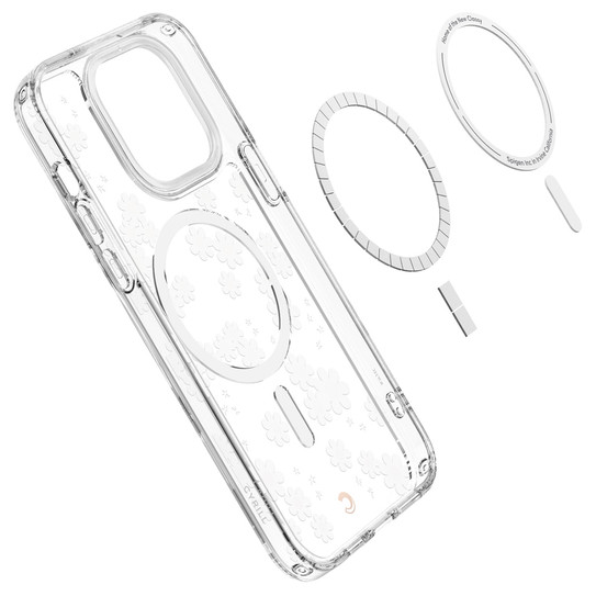 Spigen Cyrill Cecile Magsafe Case iPhone 14 Pro - White Daisy