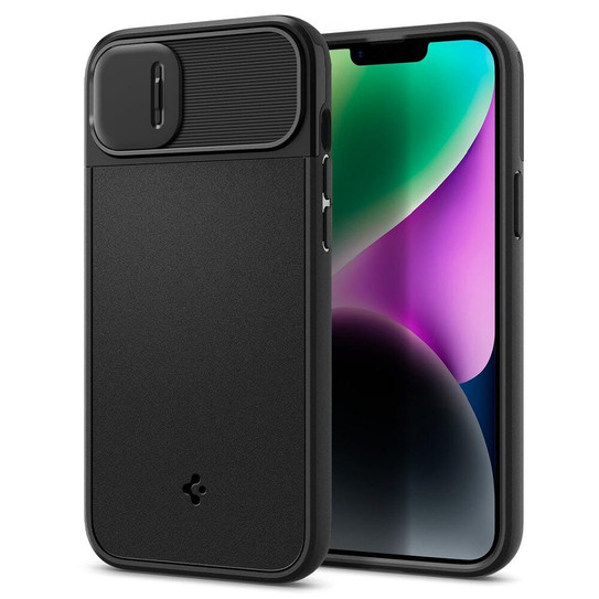 Spigen Optik Armor Magfit Case iPhone 14 Plus - Black
