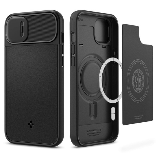 Spigen Optik Armor Magfit Case iPhone 14 Plus - Black