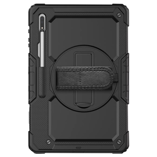 Krakatoo Armor Case Samsung Galaxy Tab S8 Ultra with Handstrap - Black Krakatoo Armor Case Samsung Galaxy Tab S8 Ultra with Handstrap - Black