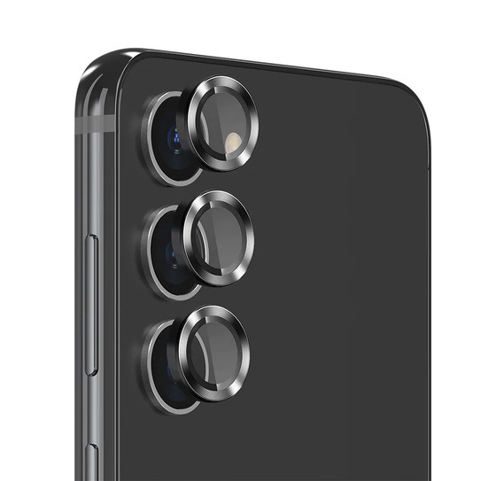 EFM Camera Lens Armour Samsung Galaxy S23/S23+ Plus - Carbon