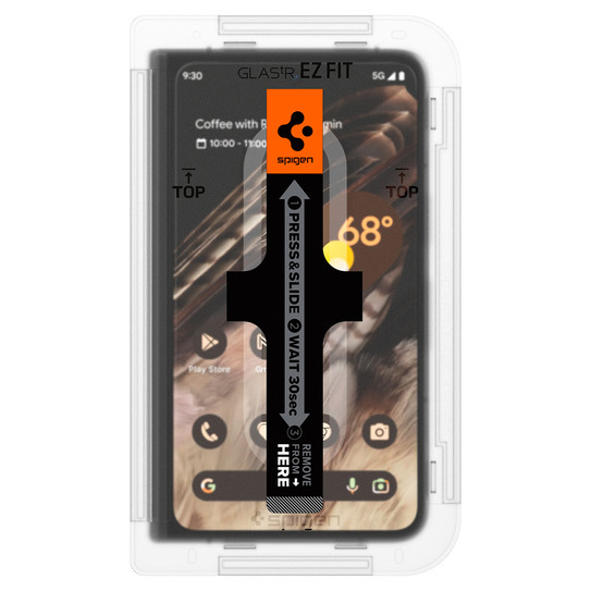 Spigen EZ Fit GLAS.tR Screen Protector Google Pixel Fold - Clear