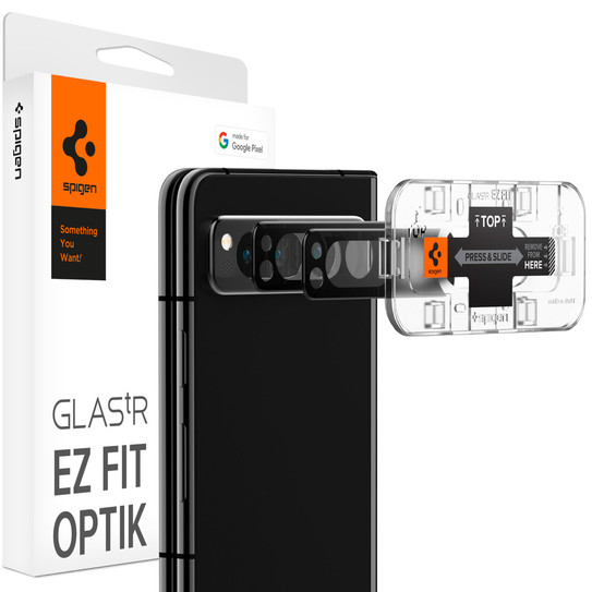 Spigen Glas.tR EZFit Optik Lens Protector Google Pixel Fold - Black