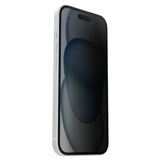 OtterBox Premium Pro Privacy Glass iPhone 15 - Clear