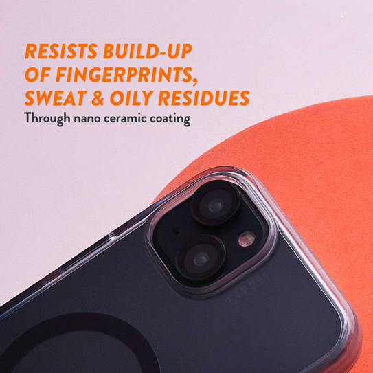 EFM Camera Lens Armour iPhone 15 Pro/15 Pro Max - Carbon