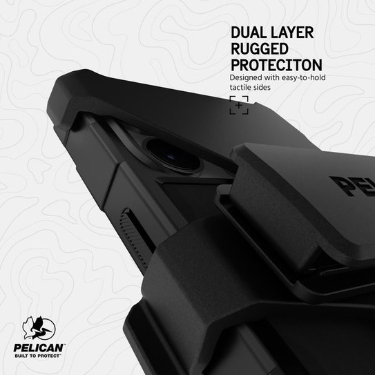 Pelican Shield Case iPhone 15 Pro - Black