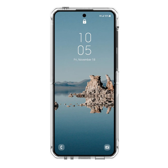 UAG Plyo Pro Case Samsung Galaxy Z Flip5 - Ice/Silver