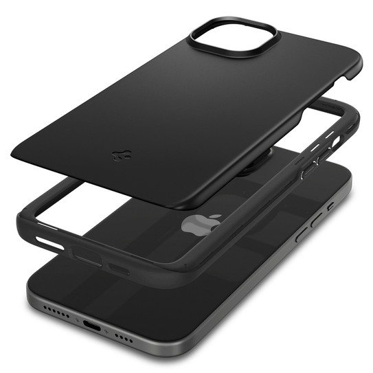 Spigen Thin Fit Case iPhone 15 Plus - Black