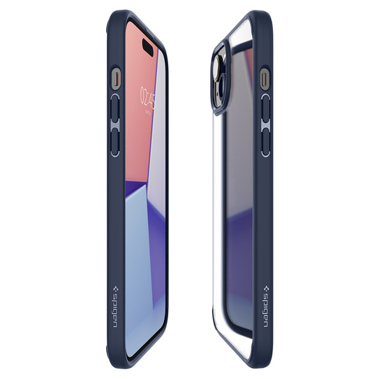 Spigen Ultra Hybrid Case iPhone 15 Plus - Navy Blue