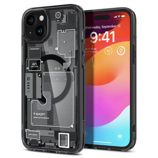 Spigen Ultra Hybrid Zero One MagFit Case iPhone 15 - Black