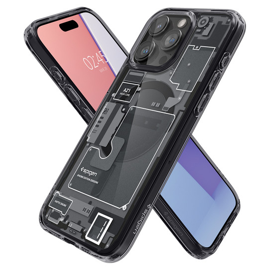 Spigen Ultra Hybrid Zero One MagFit Case iPhone 15 Pro - Black