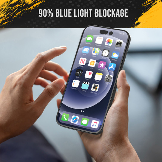 Encased Blue Light Screen Protector iPhone 15 Pro Max - Clear