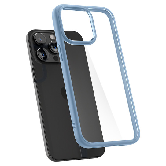 Spigen Ultra Hybrid Crystal Case iPhone 15 Pro Max - Sierra Blue