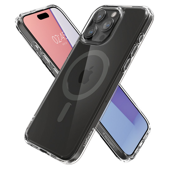 Spigen Ultra Hybrid MagFit Case iPhone 15 Pro Max - Graphite