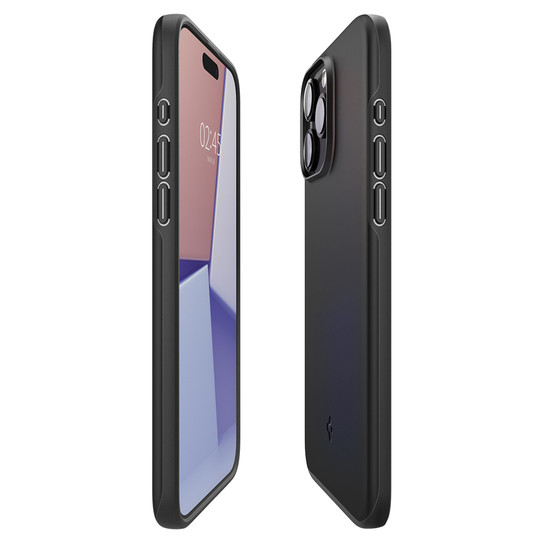 Spigen Thin Fit Case iPhone 15 Pro Max - Black