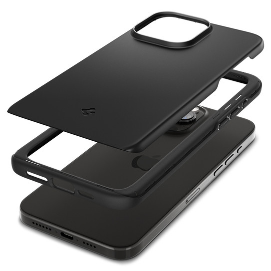Spigen Thin Fit Case iPhone 15 Pro Max - Black