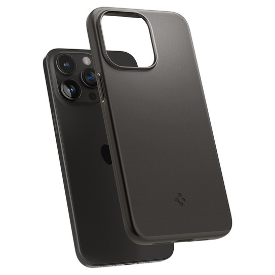 Spigen Thin Fit Case iPhone 15 Pro Max - Gunmetal