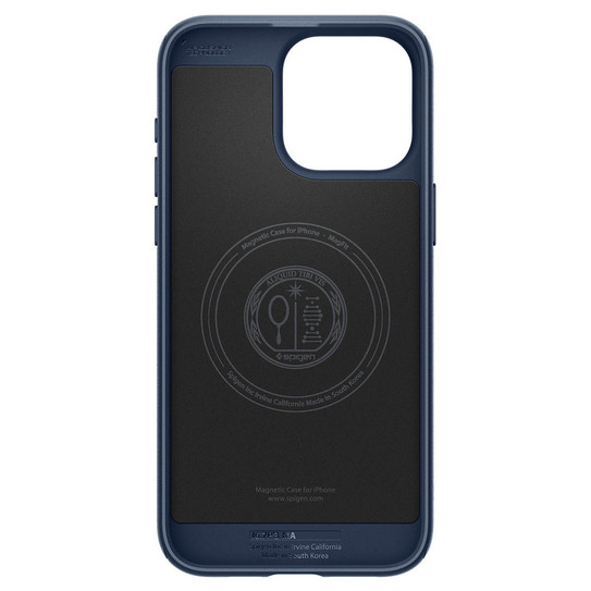 Spigen Mag Armor MagFit Case iPhone 15 Pro Max - Navy Blue