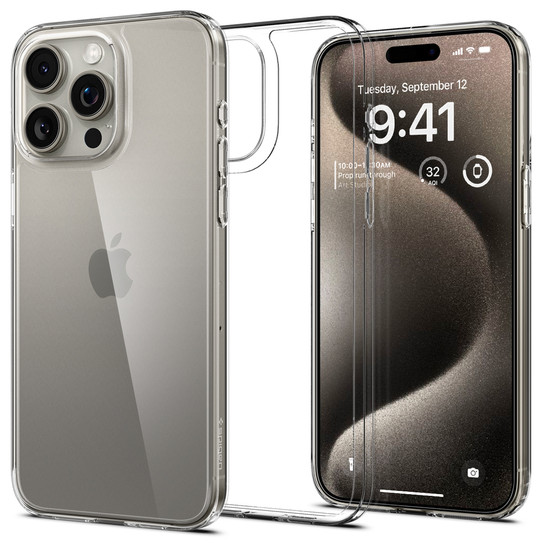 Spigen Air Skin Hybrid Case iPhone 15 Pro Max - Clear