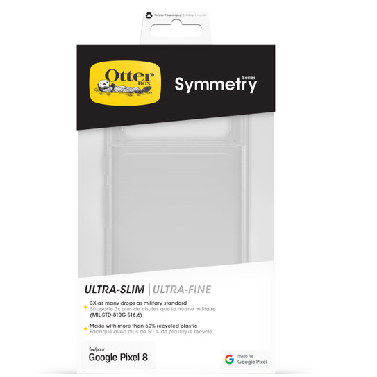 OtterBox Symmetry Case Google Pixel 8 - Clear