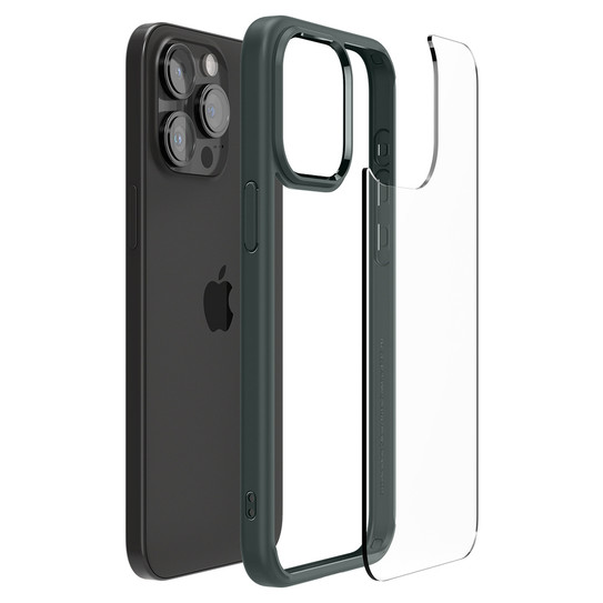Spigen Ultra Hybrid Crystal Case iPhone 15 Pro - Frost Green Spigen Ultra Hybrid Crystal Case iPhone 15 Pro - Frost Green