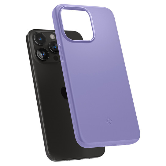 Spigen Thin Fit Case iPhone 15 Pro - Iris Purple Spigen Thin Fit Case iPhone 15 Pro - Iris Purple