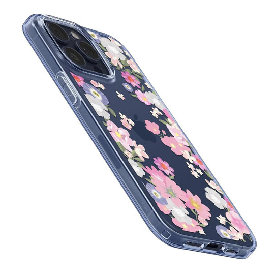 Spigen Liquid Crystal Flex Case iPhone 15 Pro - Blossom