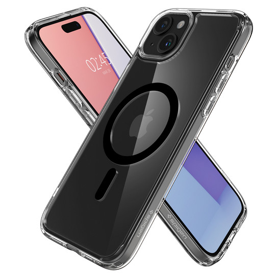 Spigen Ultra Hybrid MagFit Case iPhone 15 Plus - Black