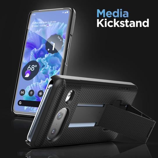 Encased Duraclip with Belt Clip Holster Case Google Pixel 8 - Black