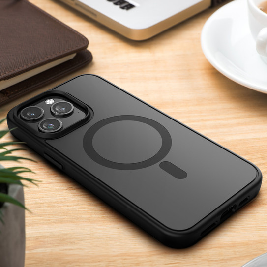 Encased Slimshield Magsafe Case iPhone 15 Pro Max - Black